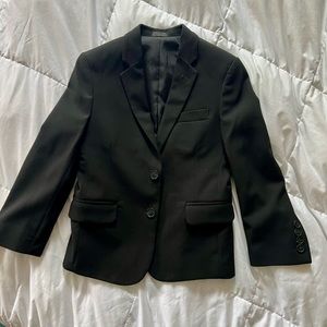 CALVIN KLEIN - Size 7, Boys - black sport coat, lined
